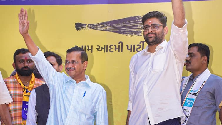 AAP’s Gopal Italia Wins Visavadar Bypolls In Gujarat