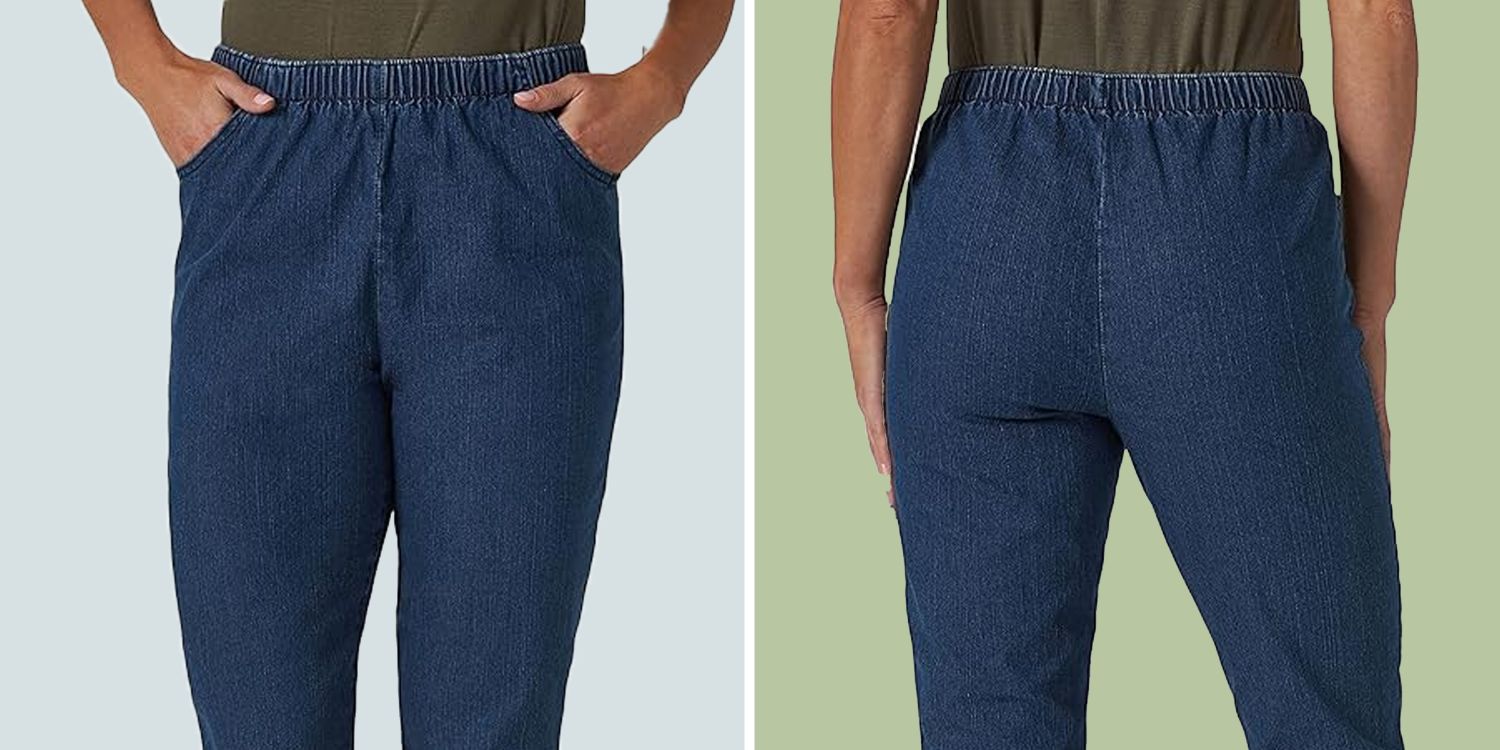 These Pull-On Denim Leggings Are a Top Petite Pant for Summer