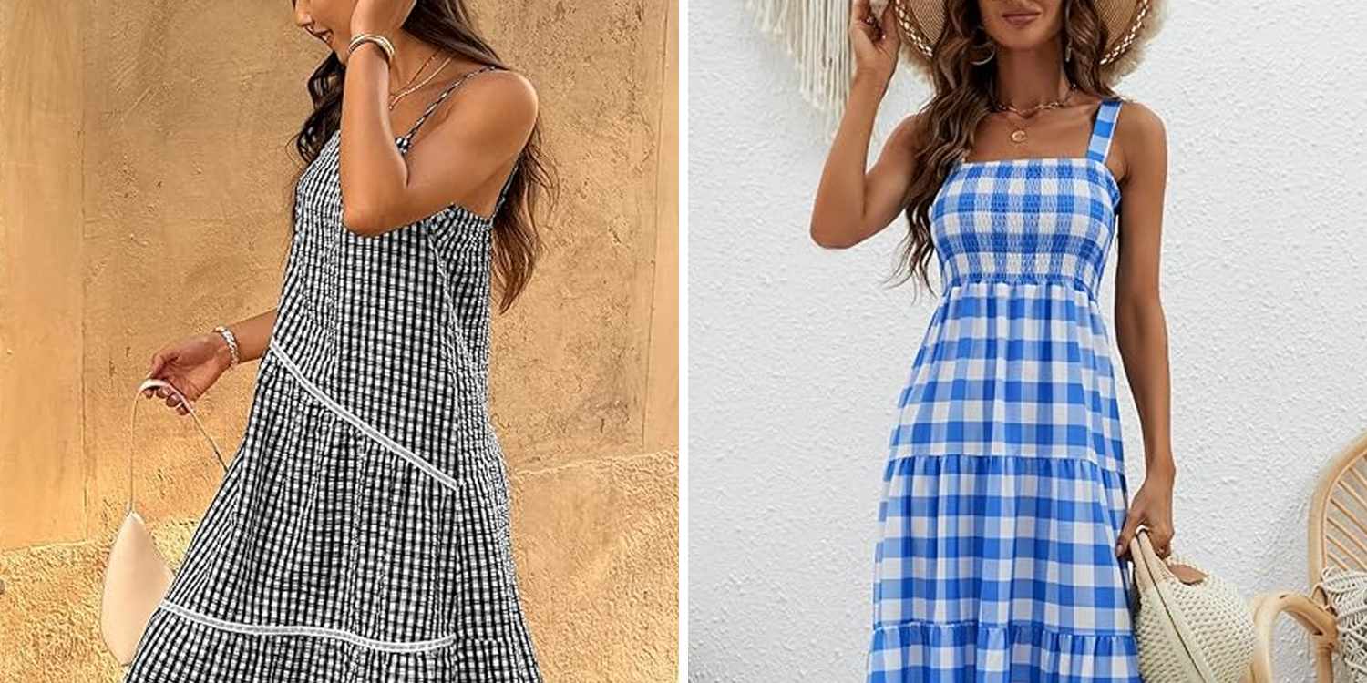 8 Gingham Summer Dresses From Amazon Starting at 