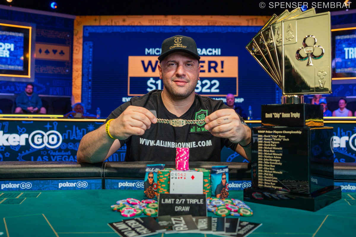 Mizrachi Wins Record Fourth ,000 PPC at 2025 WSOP