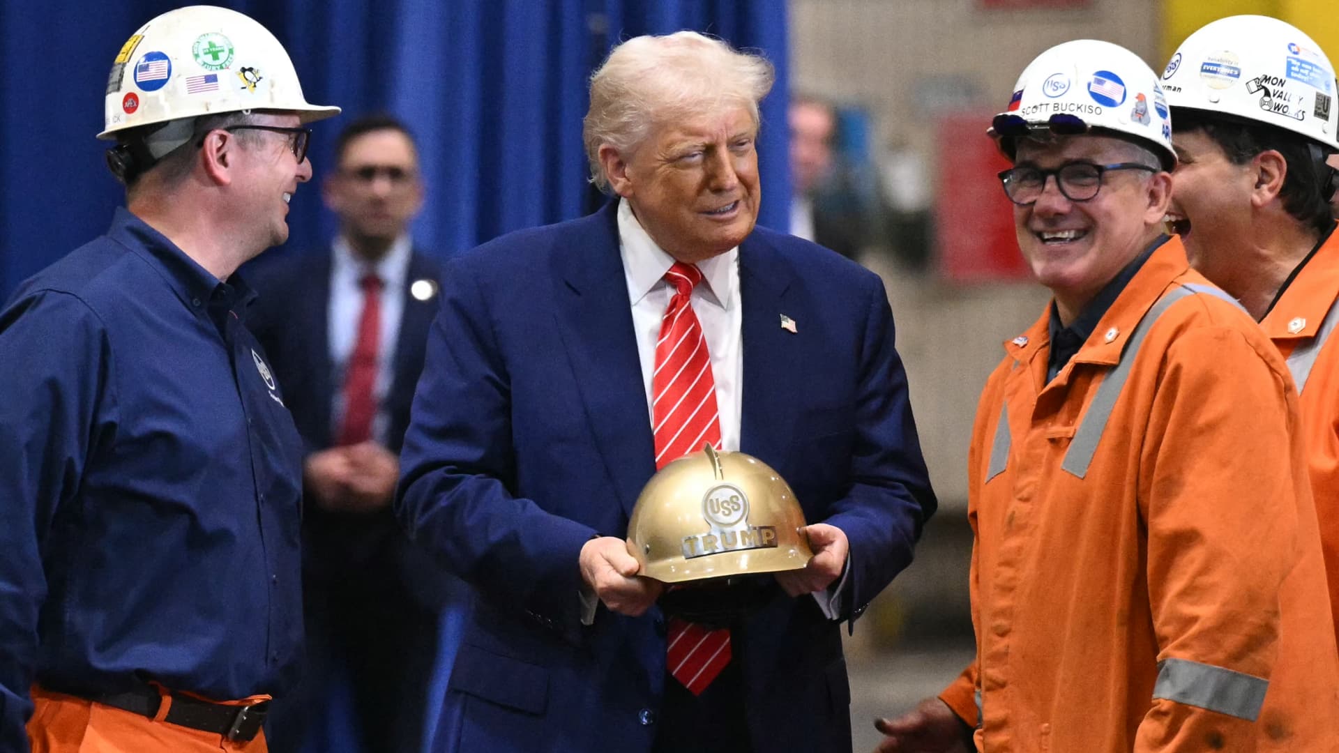 Trump approves U.S. Steel merger with Japan’s Nippon Steel
