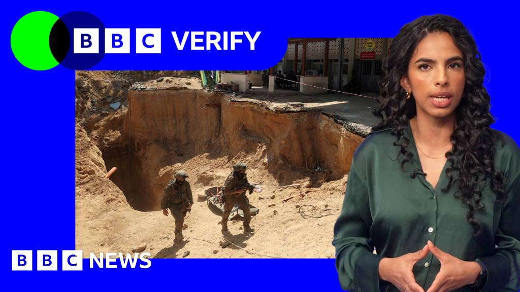 Tunnel video is examined in BBC Veriffe because IDF says that Hamas Leader Body Found