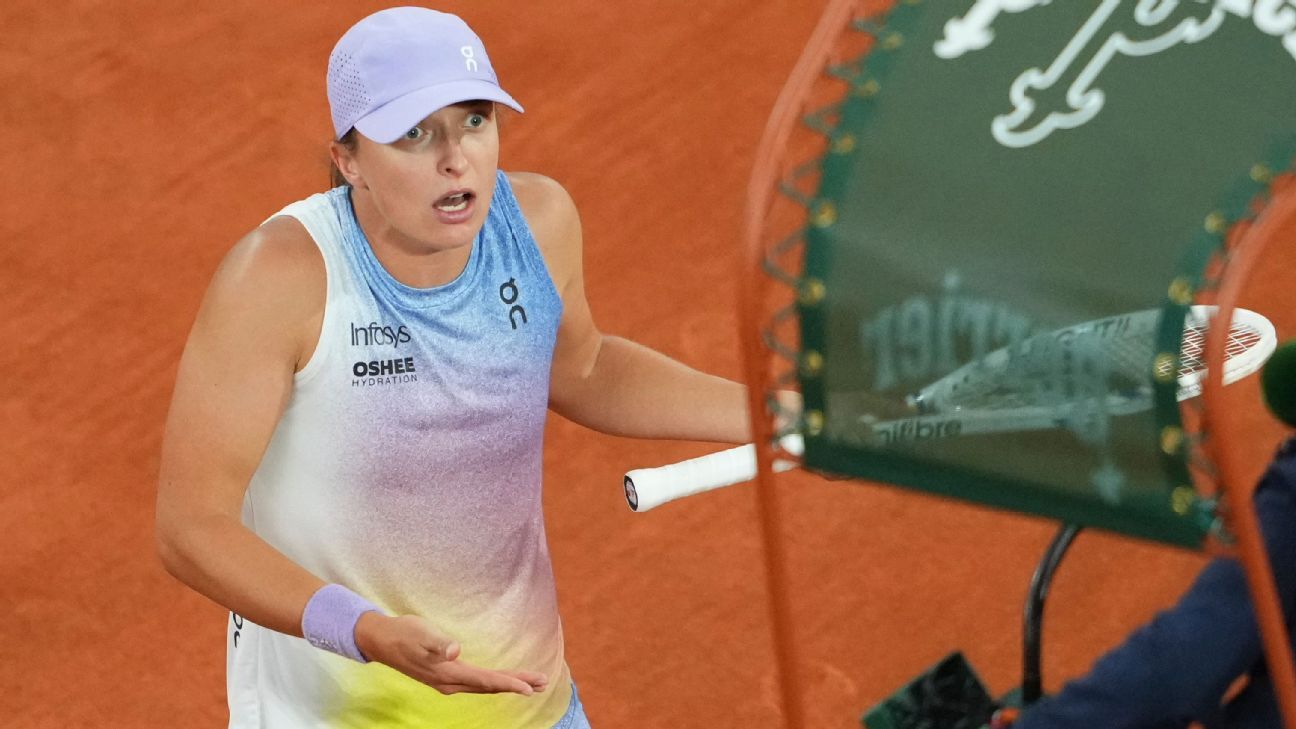 Iga Swiatek calls umpire’s refusal to inspect mark unfair
