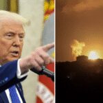 Explosions and buildings in footage are in Tehran, Iran