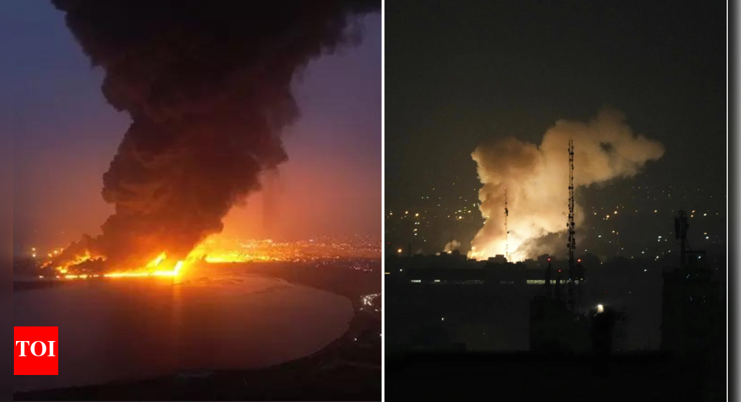 Nuclear sites hit, oil depot targeted: Israel-Iran trade heavy blows; key details