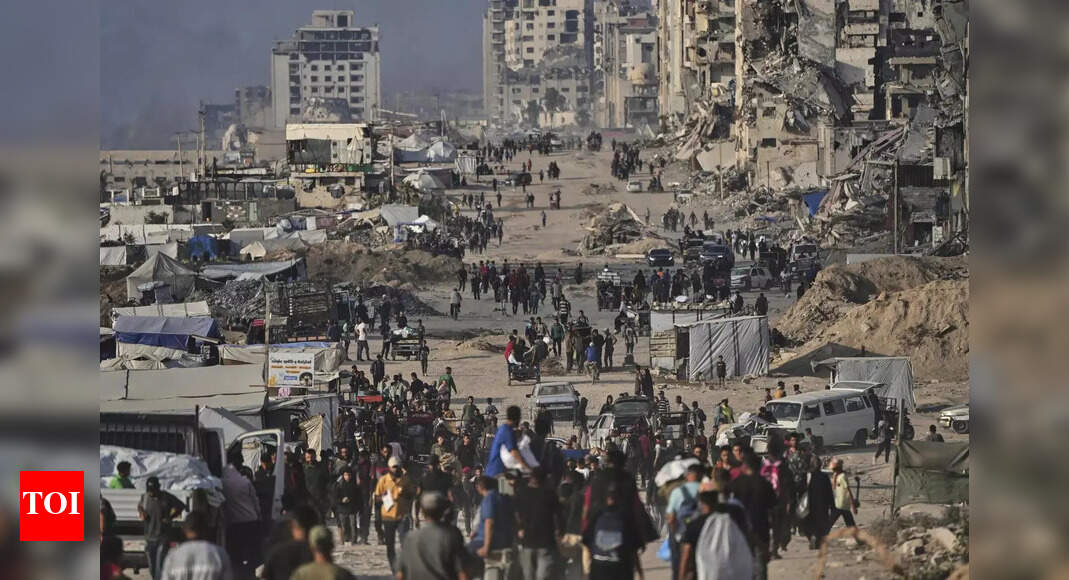 ‘Israeli fire kills 23 people in Gaza, many at aid site’