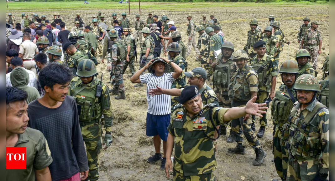 Farmers’ stand-off near Manipur’s ethnic buffer zone | India News Farmers’ stand-off near Manipur’s ethnic buffer zone | India News