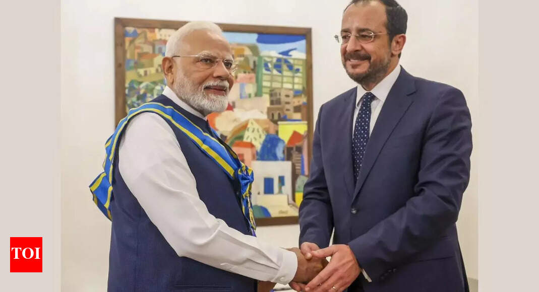 ‘Not an era of war’: PM Modi declares amid West Asia tensions; highlights growing ties with Cyprus | India News