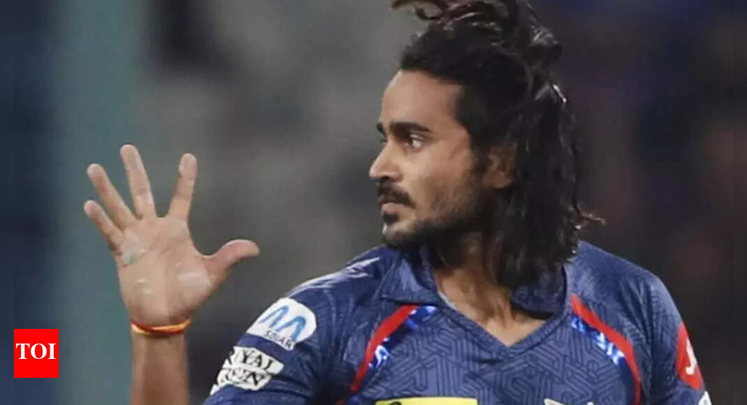 ‘5 wickets in 5 balls’: Digvesh Rathi does it again; Sanjiv Goenka can’t keep calm – WATCH | Cricket News