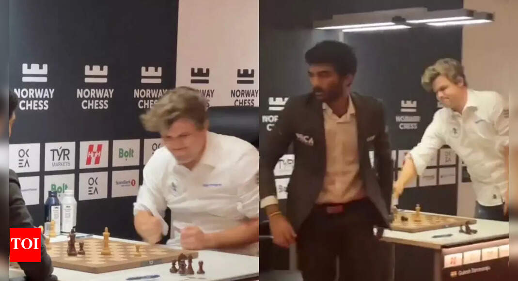 Chess: ‘That’s what he was trying to go for…’ Fabiano Caruana explains why Magnus Carlsen lost his cool after loss to D Gukesh | Chess News