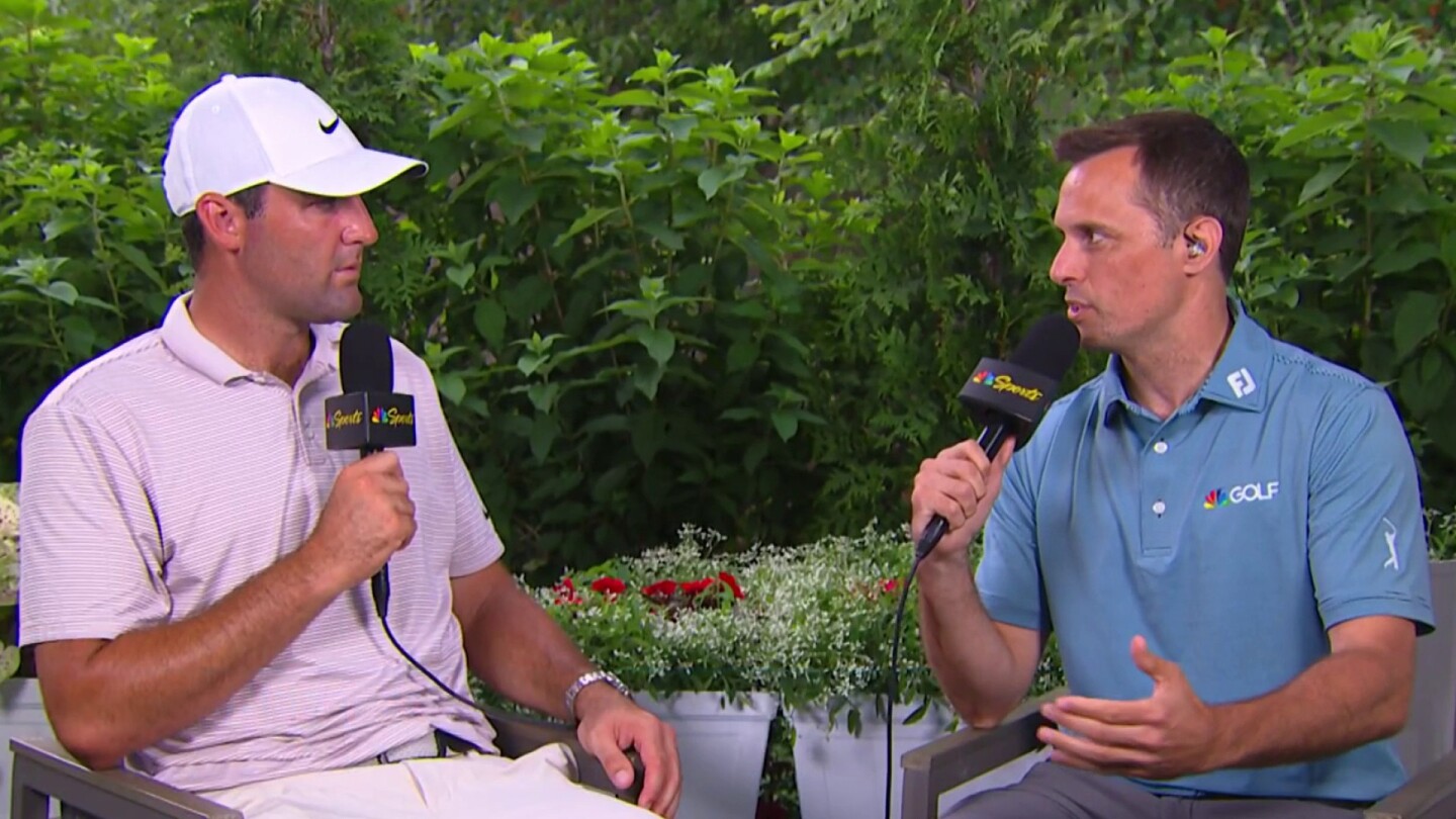 Scottie Scheffler after Travelers Championship Round 1: Swing feels better