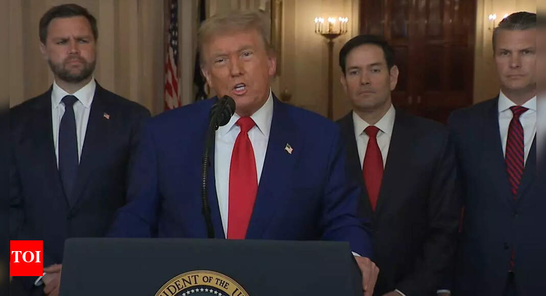Attack on US base in Qatar coordinated, Trump says Iran gave early notice