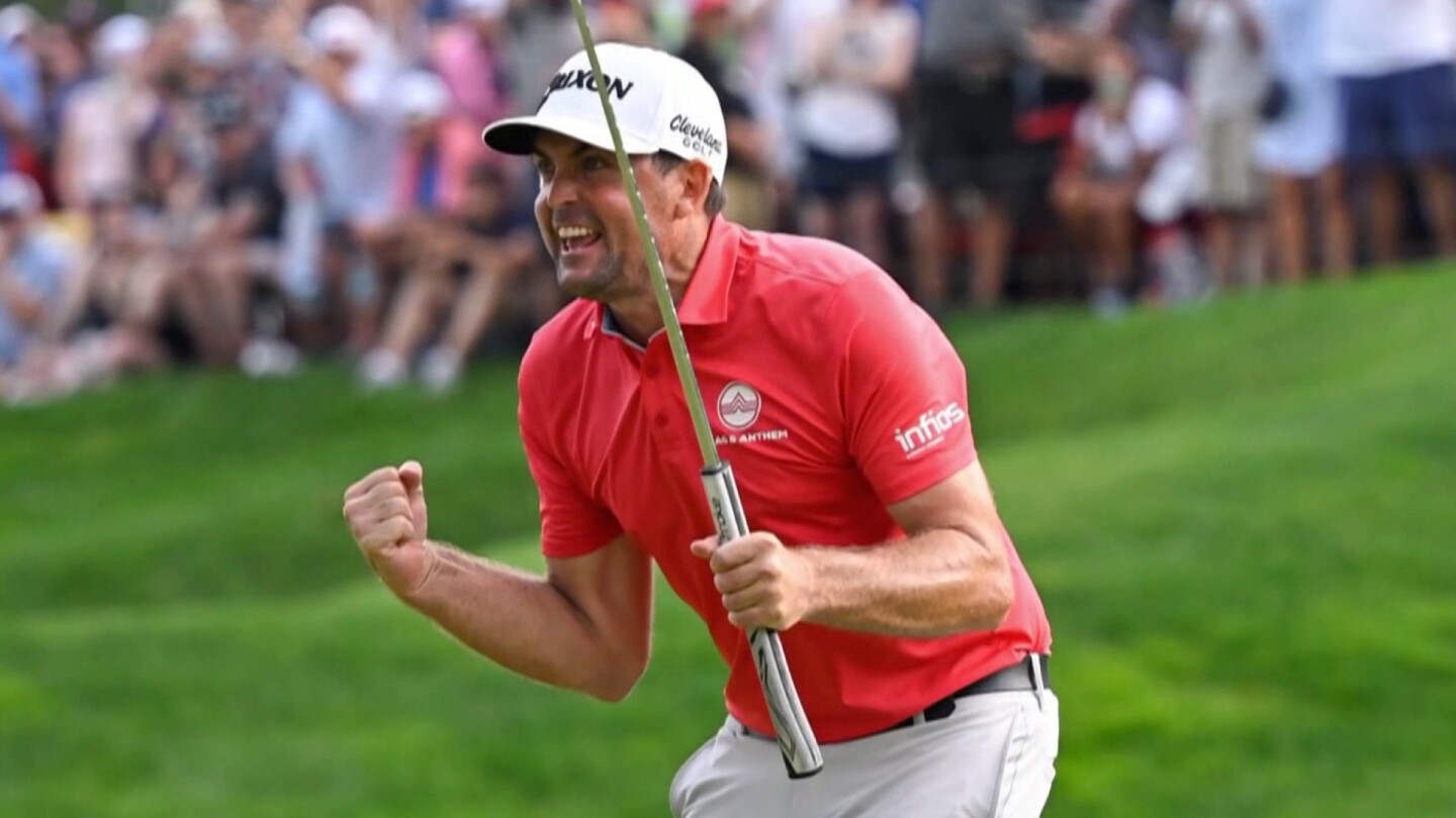 Keegan Bradley handling himself ‘beautifully’ after Travelers Championship