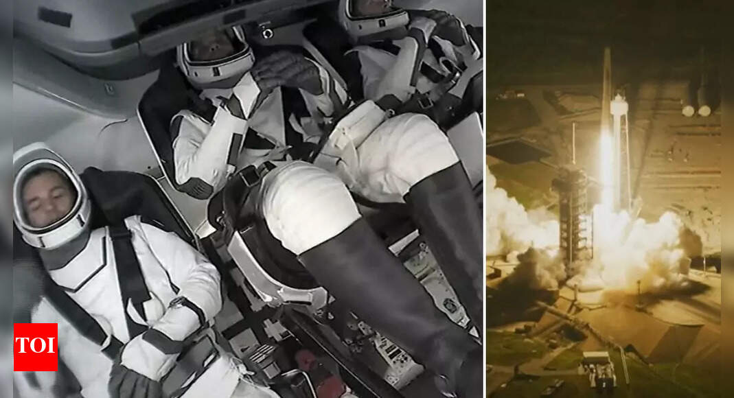 Axiom-4 lifts off successfully: Shubhanshu Shukla sends message from space, says ‘All of India part of this journey’ – Watch | India News