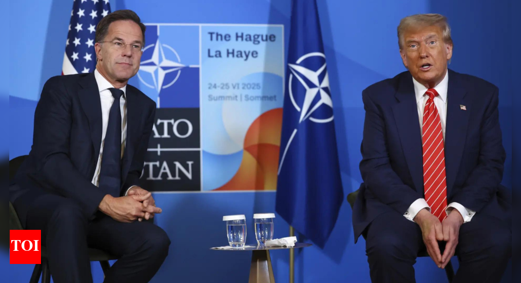 ‘Daddy used strong words’: Rutte jokes at Nato meet; Trump likens Iran-Israel clash to schoolyard fight