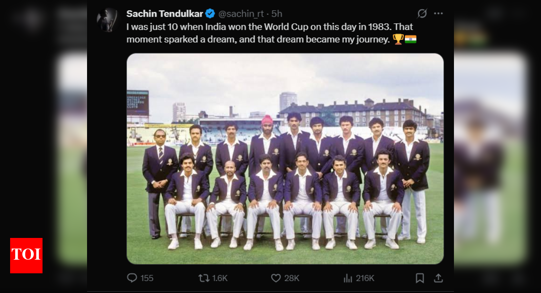Massive! Sachin Tendulkar reveals life-changing moment: ‘I was just 10 when …’ | Cricket News