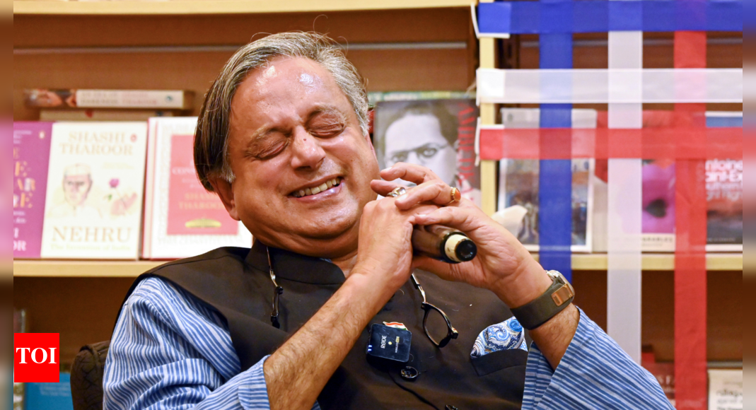 After English, a lesson in French: Shashi Tharoor slams Pakistan in Russia – video goes viral | India News
