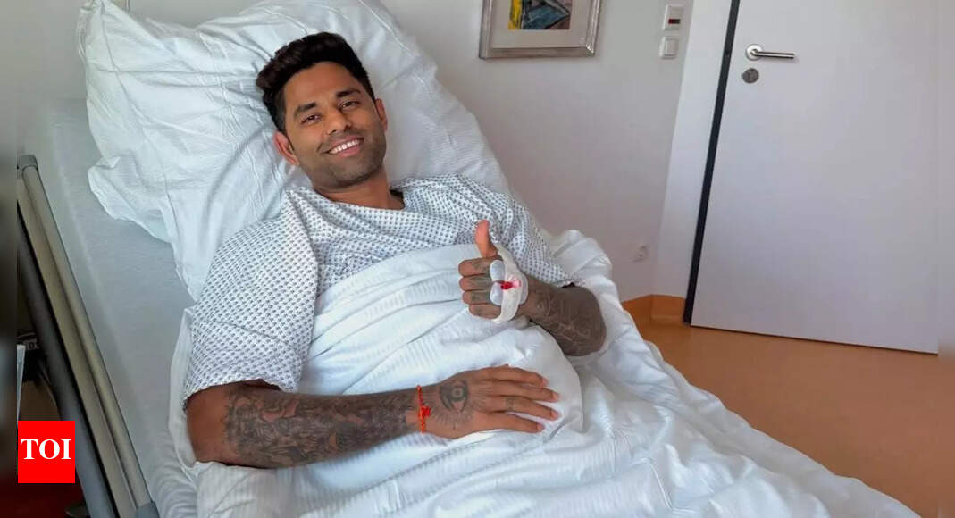 Photo: Suryakumar Yadav undergoes sports hernia surgery, shares update | Cricket News