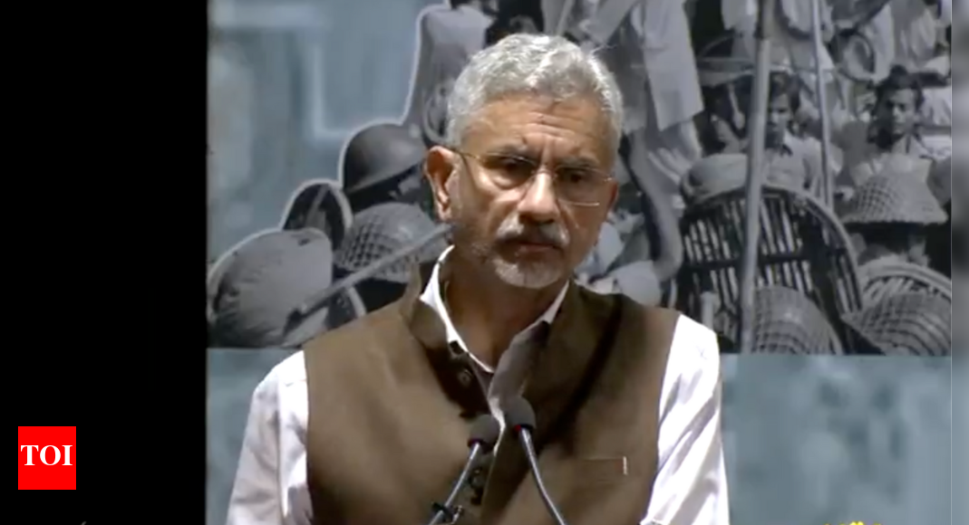 ‘All because of one family … ‘: Jaishankar slams Congress over Emergency; takes ‘Kissa Kursi Ka’ jibe | India News