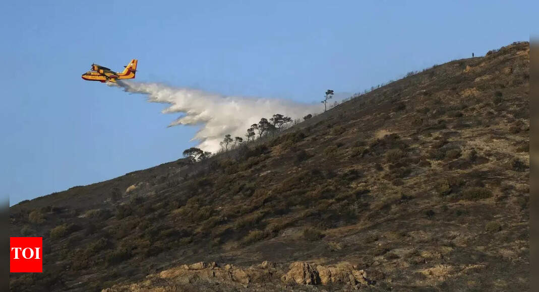 Greece Wildfire: Authorities to issue evacuation orders as temperatures cross 40°C; first heatwave of season recorded