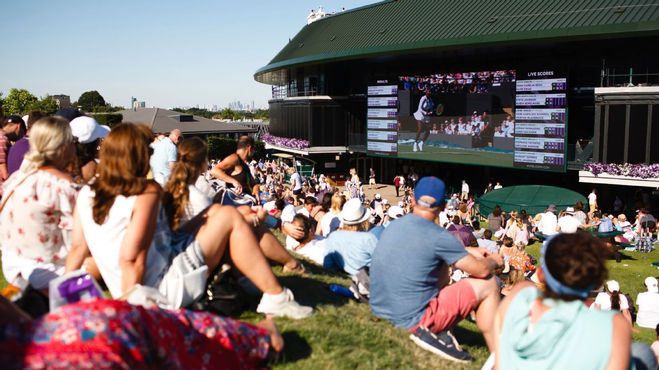 Wimbledon readies for scorching start; contingencies in place