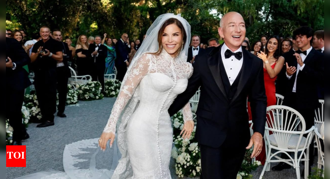 Man and wife: Jeff Bezos, Lauren Sanchez tie knot in Venice; A-listers in attendance
