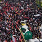 Iran has cremated the state for military leaders killed in the Israeli struggle