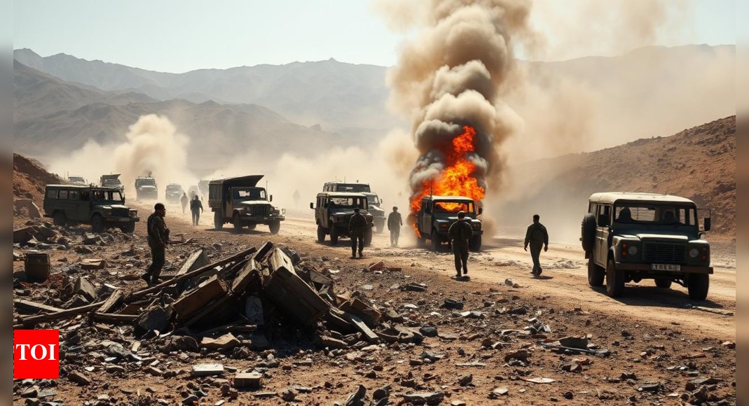 ‘Explosive-laden vehicle rammed into convoy’: 16 Pakistan troops killed in North Waziristan suicide attack; children among injured