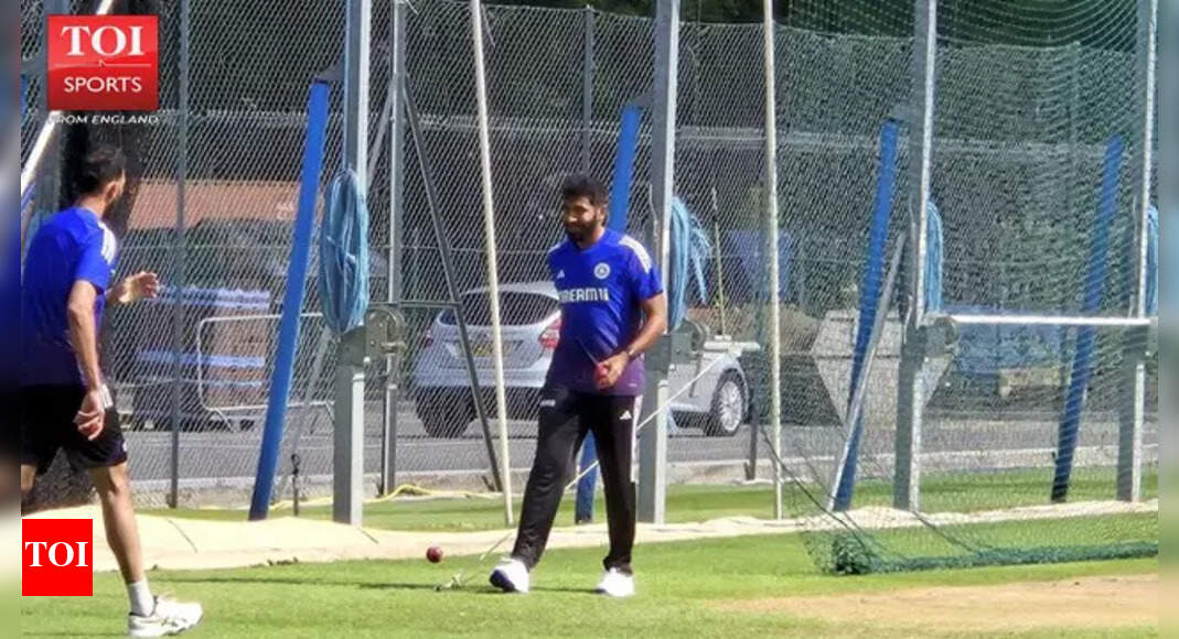 Cues from Birmingham nets: Jasprit Bumrah keeps everyone guessing, Kuldeep Yadav gives it a rip! | Cricket News