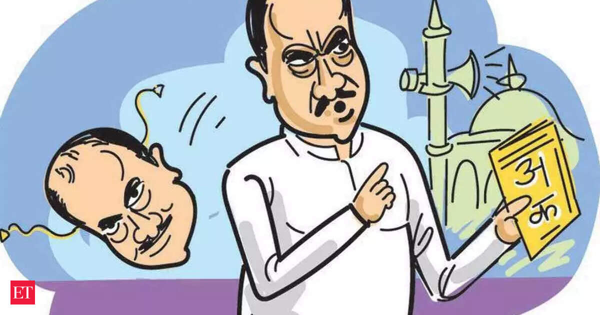 Ajit Pawar walks tightrope in Maharashtra alliance: Dials Kirit Somaiya, slams VHP, resists Hindi push
