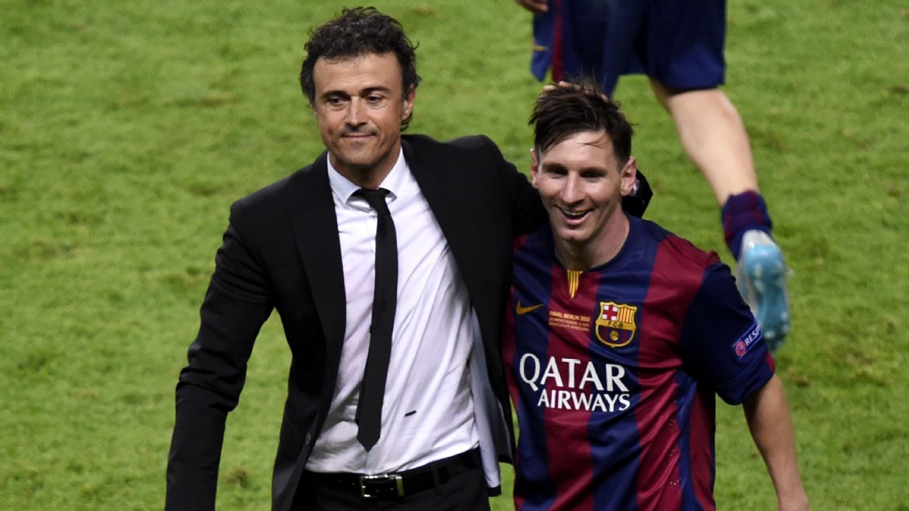 Luis Enrique: PSG can’t relax against best ever Lionel Messi