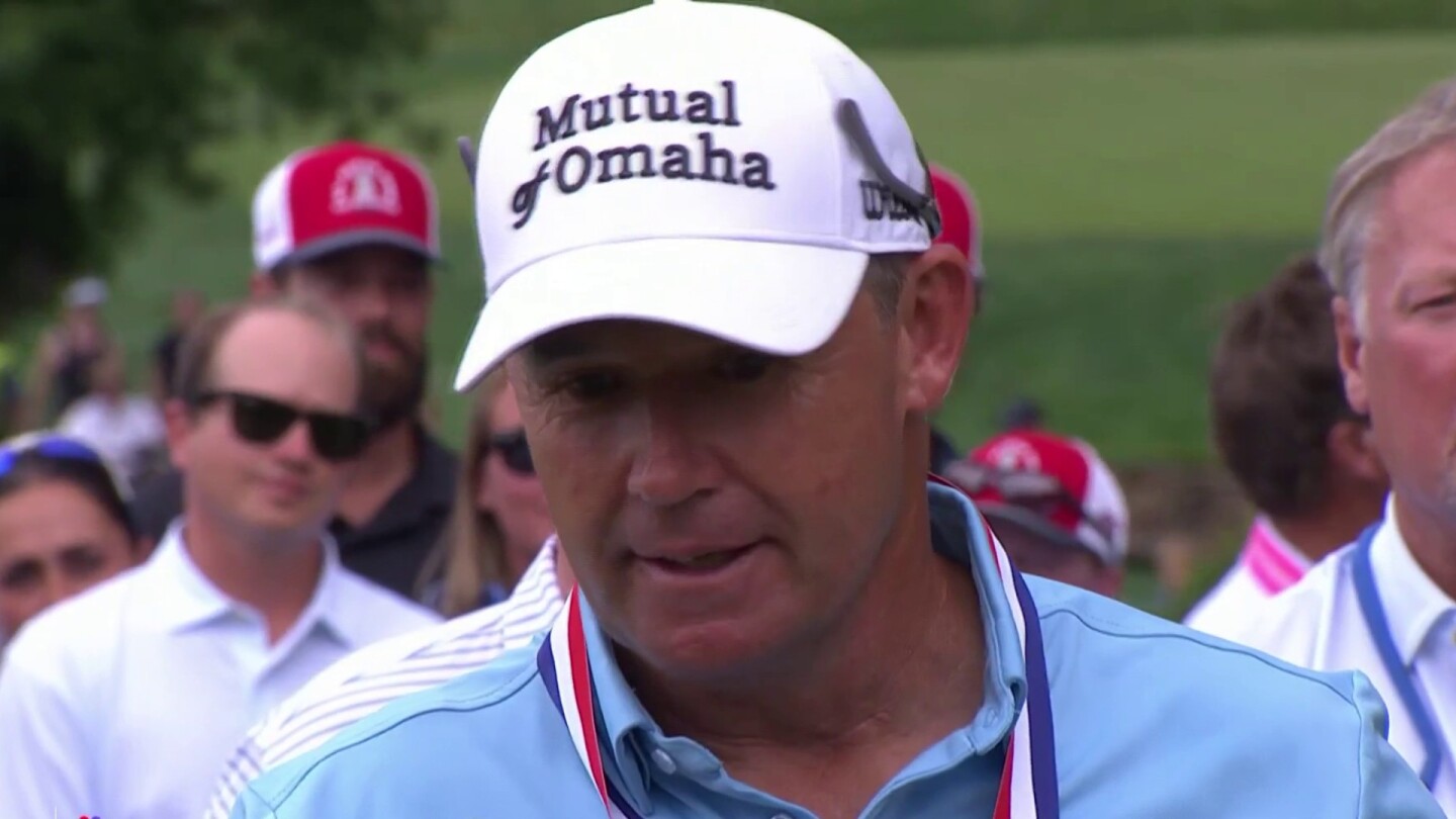 Padraig Harrington had the ‘right breaks’ to win U.S. Senior Open