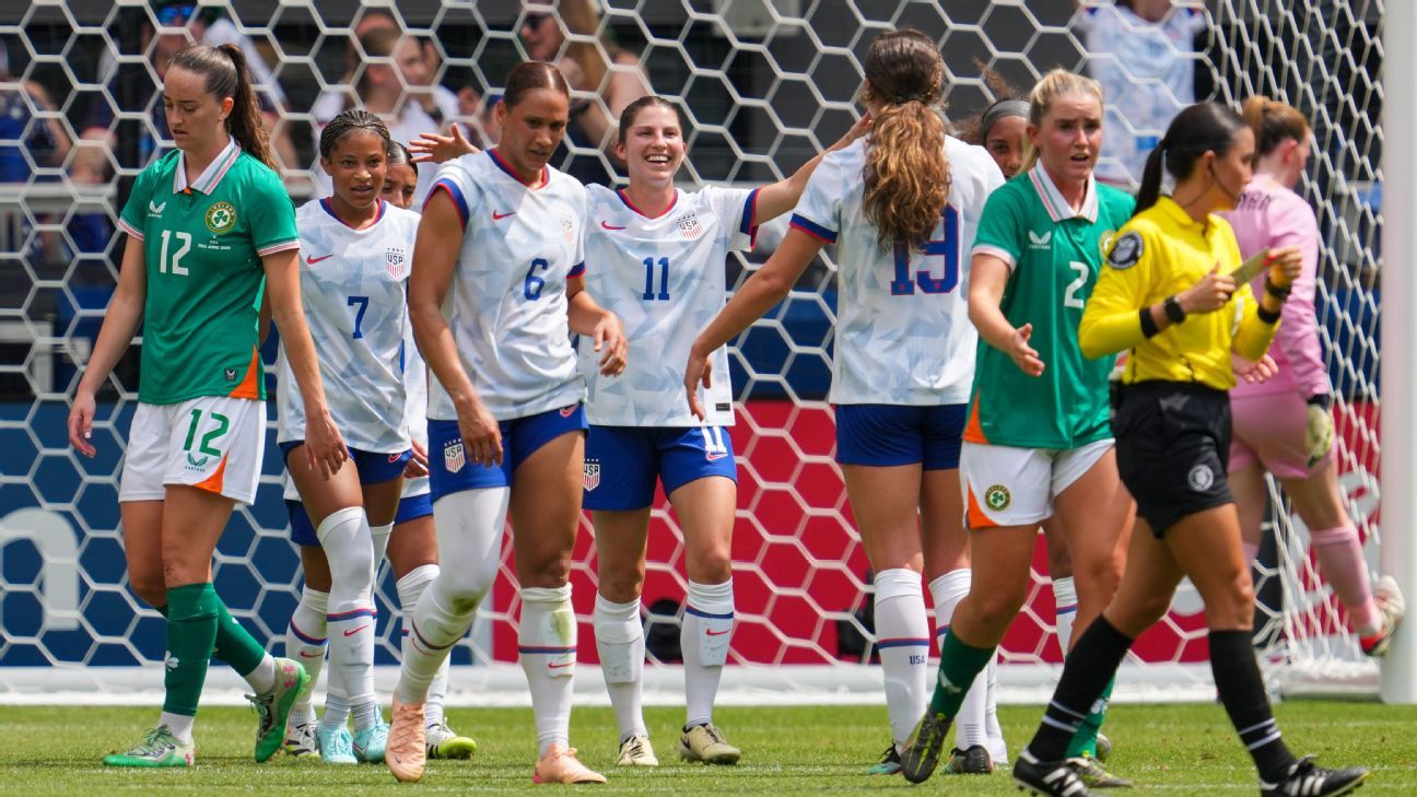 Rodriguez scores in USA debut, 24th in 24 games under Hayes