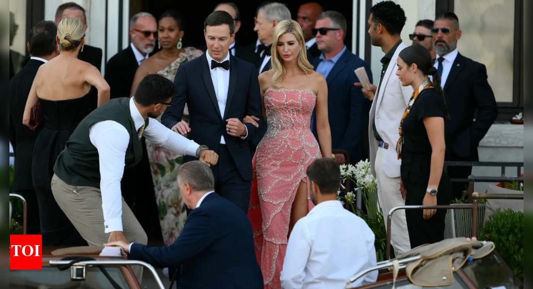 All aboard the love boat: ‘She’d like to sit down by …,’ Kushner’s chivalry for Ivanka Trump at Jeff Bezos’ wedding goes viral