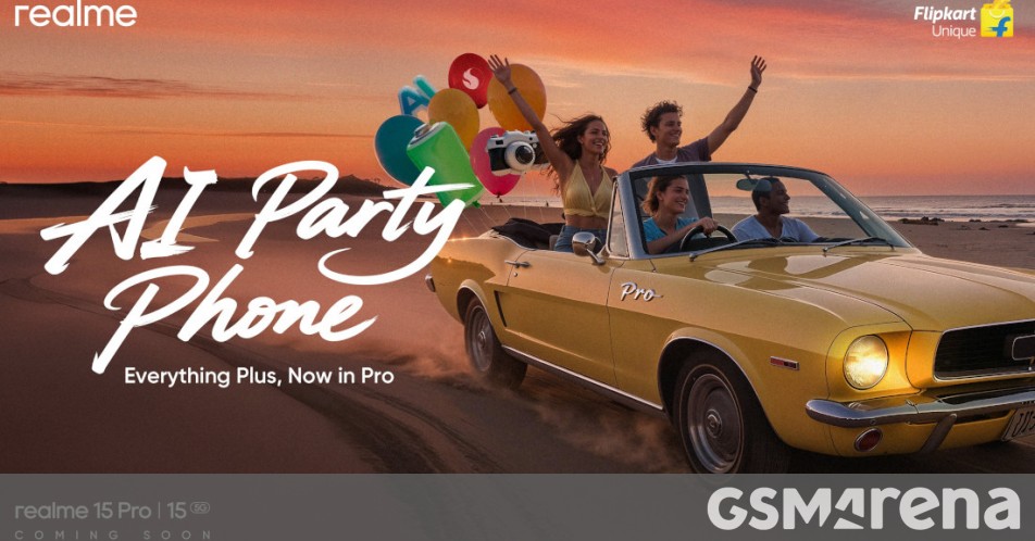 Realme 15 and 15 Pro teased ahead of arrival