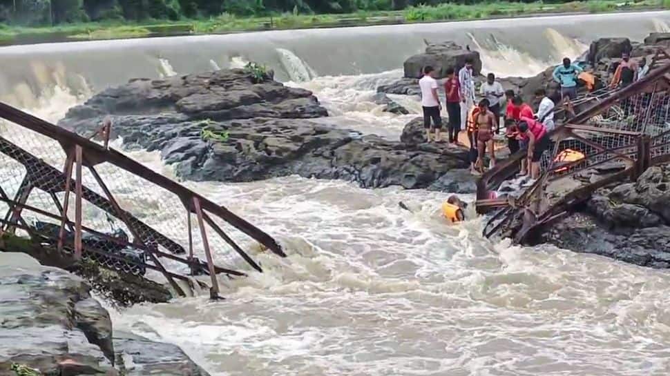 Pune Bridge Collapse: 4 killed, 40 Rescued; PM Modi, Amit Shah Call CM Fadnavis To Inquire About Situation | India News