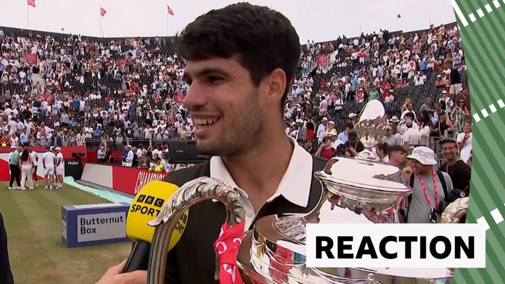 Alcaraz 'proud' of Queen's final performance Alcaraz 'proud' of Queen's final performance
