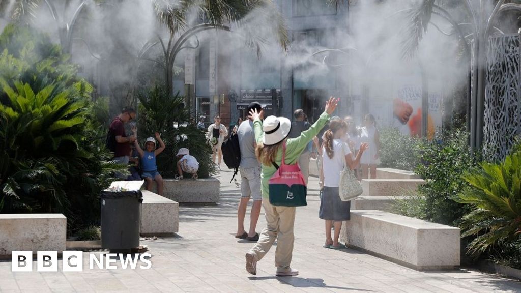 The temperature in Spain reaches 46C in Spain as heatwave in Europe