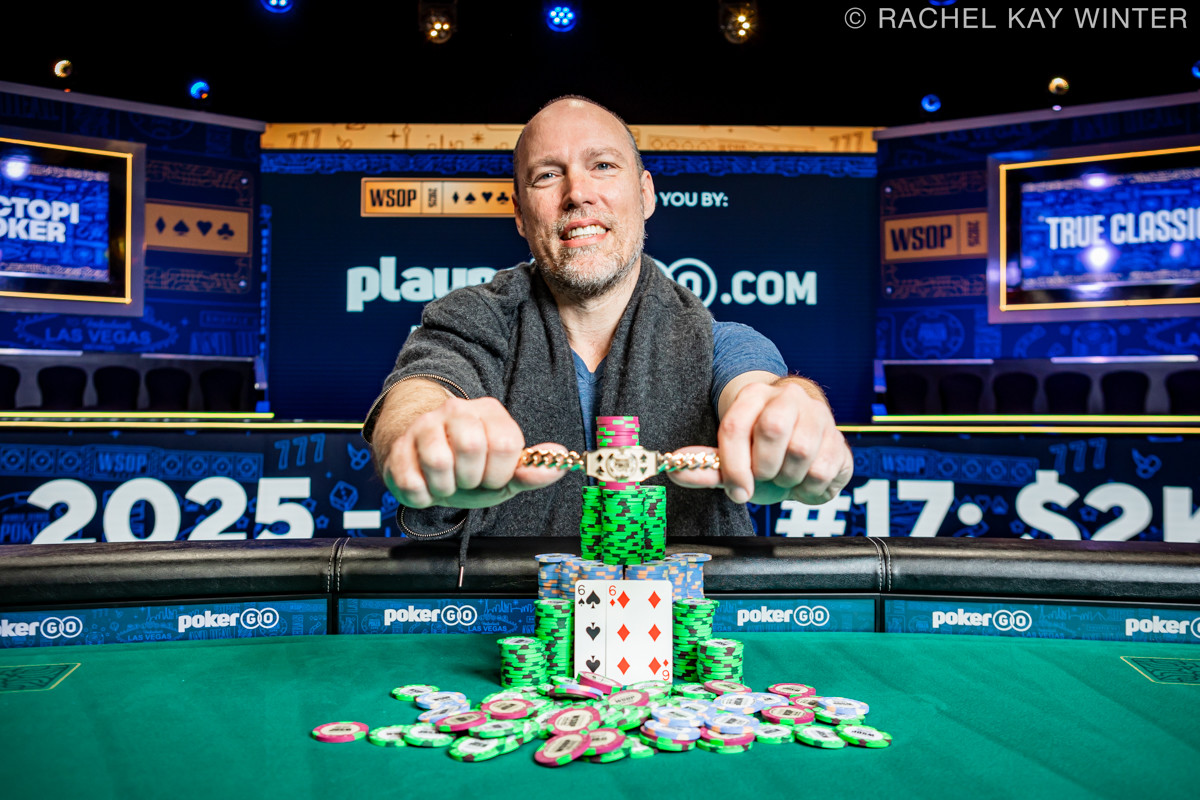 Bohlman’s Breakthrough: Mixed Game Vet Wins 2nd Bracelet in ,000 NLH (6,044)