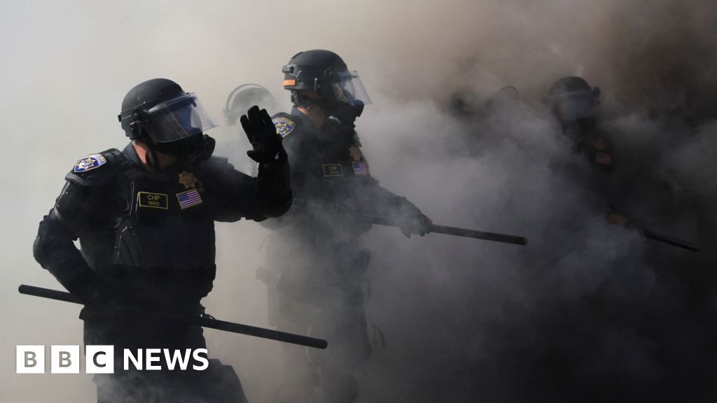 National Guard on La La Roads as unrest