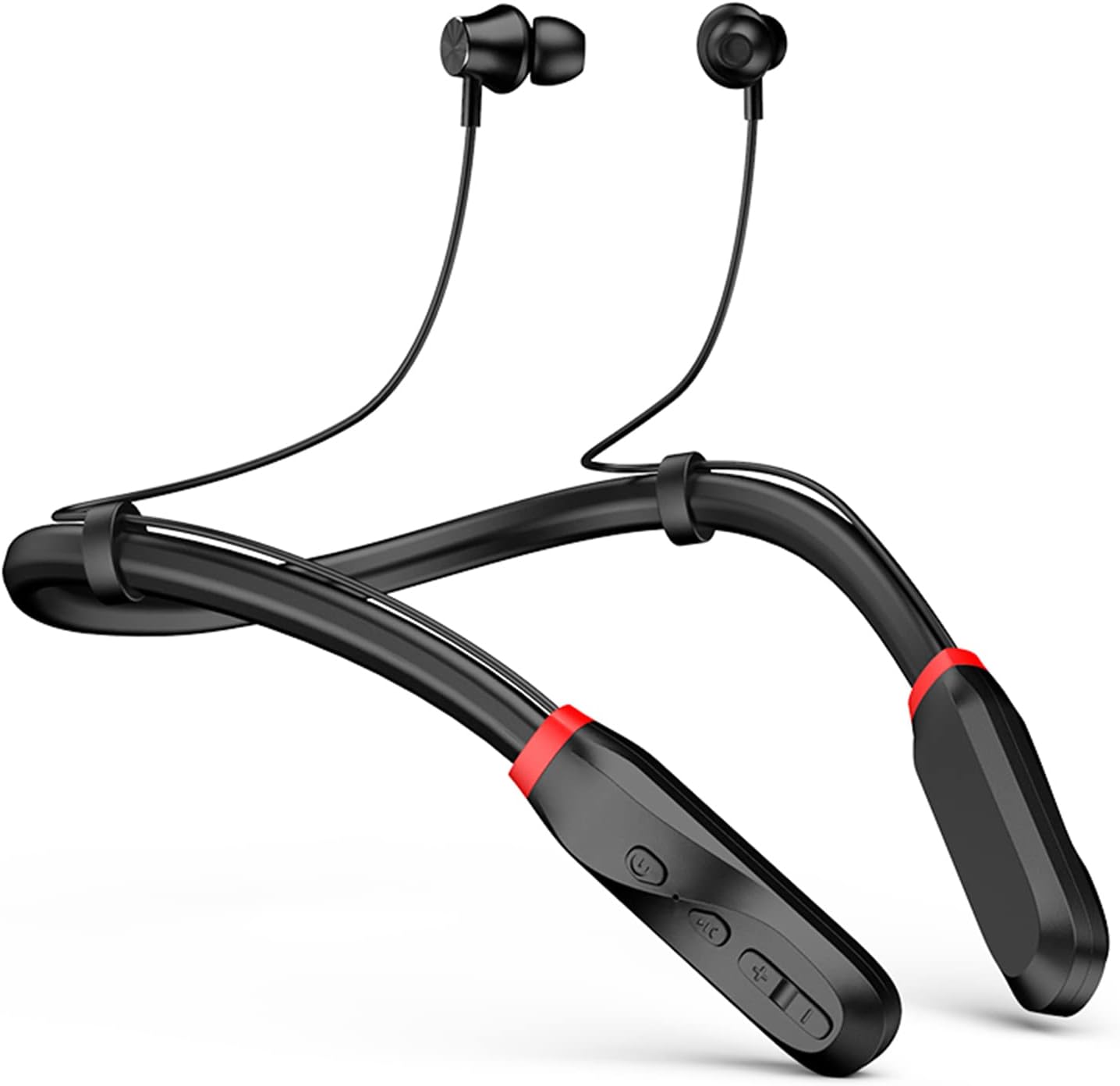 I35 Wireless Bluetooth Headphones, 120 Hours Playtime, Skin-Friendly, Magnetic Suction, IPX5 Waterproof