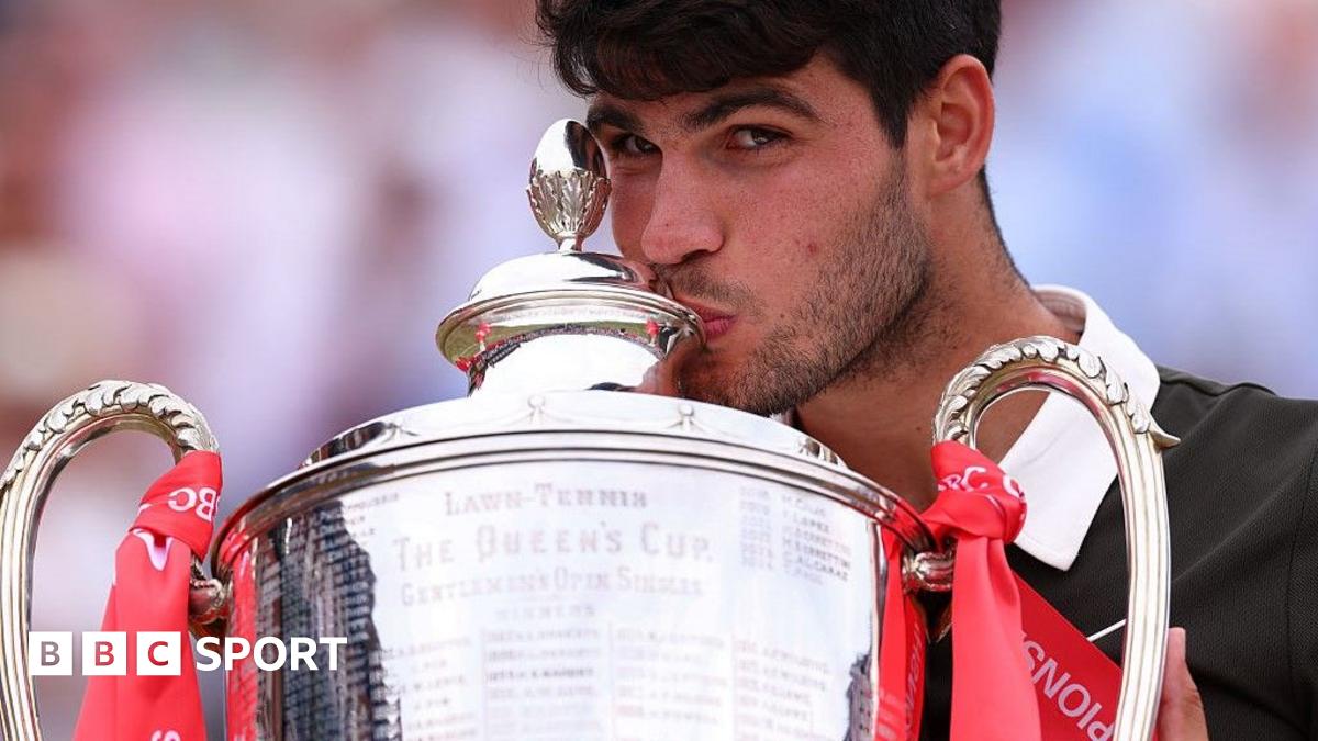 Queen’s 2025: Carlos Alcaraz beats Jiri Lehecka to win title