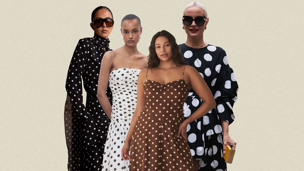 Here’s How to Style Polka Dot Dresses—Summer’s Unexpected Trend