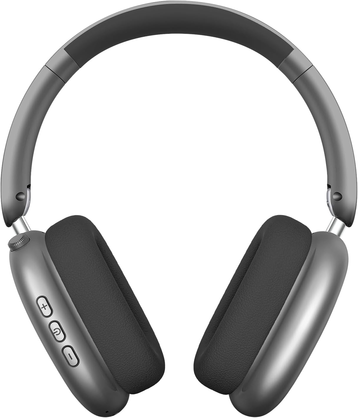 Y01 Wireless Over Ear Headphones, Noise Canceling Bluetooth 5.3 Headphones with Microphones,Hi-Res Audio,48H Playtime,Foldable,Breathable Soft Earpads for iOS/Android/Samsung/PC-Space Grey