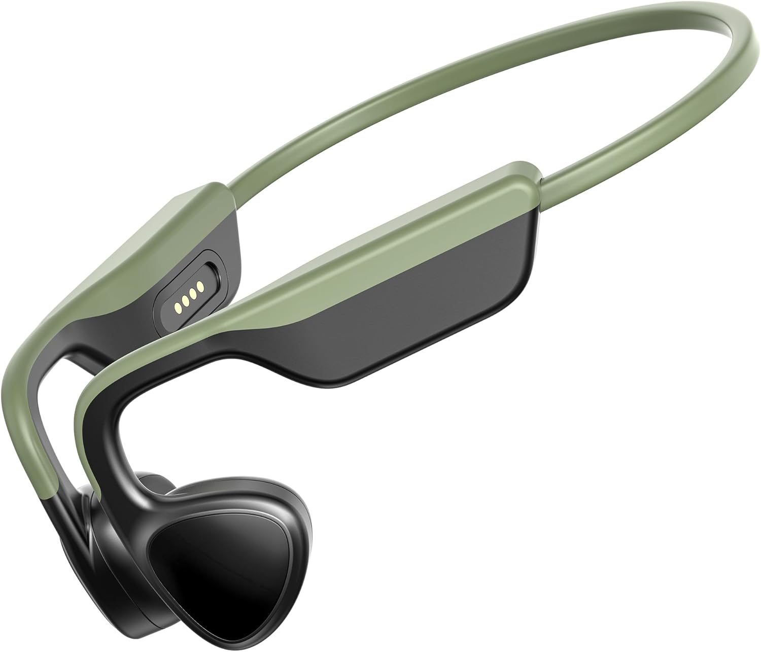 Bone Conduction Headphones,Open Ear Headphones Bluetooth 5.3 with Mic,Bone Conduction Earbuds 12Hrs Playtime,IPX7 Sweatproof Waterproof Earphones for Running, Gym, Hiking, Cycling