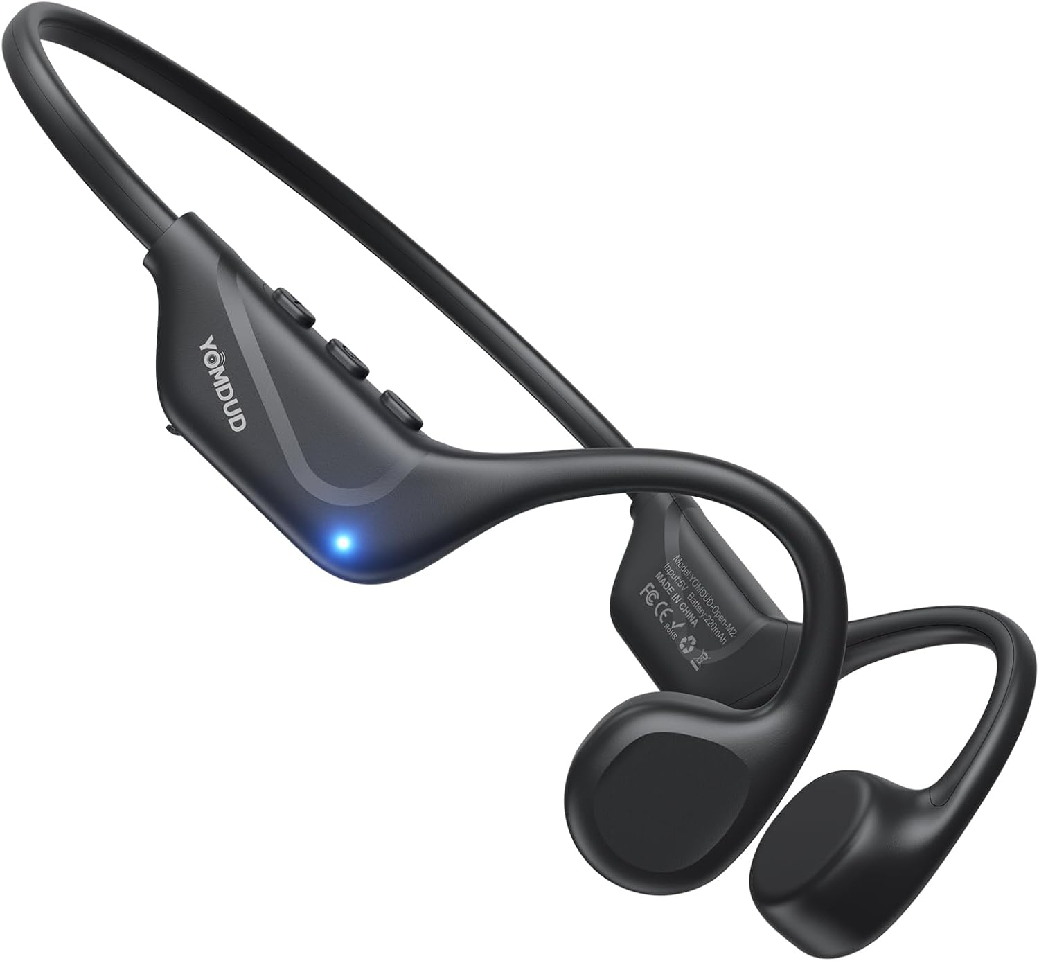 Bone Conduction Headphones,Open Ear Headphones,Wireless Headphones with Mic,Bluetooth 5.4,10H Playtime & IPX5 Waterproof,Sports Headphone for Running & Outdoor