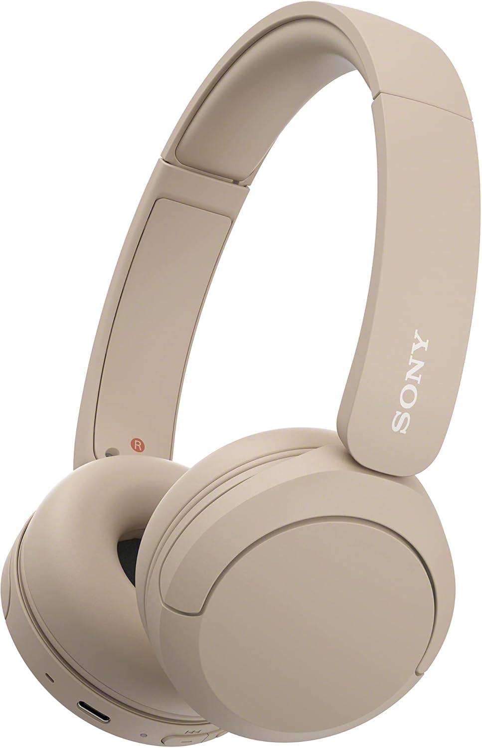 Sony Wireless Bluetooth Headphones – Up to 50 Hours Battery Life with Quick Charge Function, On-Ear Model – WH-CH520C.CE7 – Limited Edition – Cappuccino/Beige