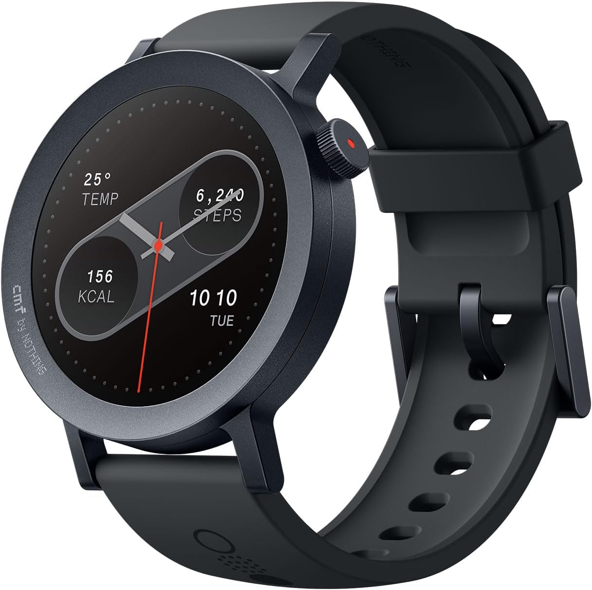 CMF Watch Pro 2 Smartwatch for Men Women, Fitness Tracker with Heart Rate, 1.32″ SpO₂ Monitoring,120 Sports Model,Bluetooth Calls with AI Noise Reduction, IP68 Waterproof GPS for Android IOS Dark Grey