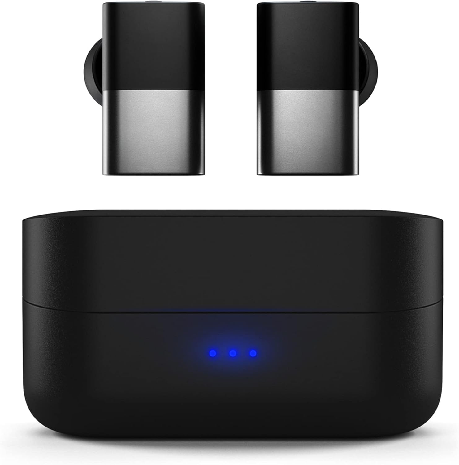 Status Audio Between Pro True Wireless Earbuds – Small Charging Case – 4 Microphones – Hybrid Triple Driver – 12 + 36 Hour Battery – Bluetooth 5.2 – Noise-Isolating Fit – IPX5 Water Resistant Ear Buds