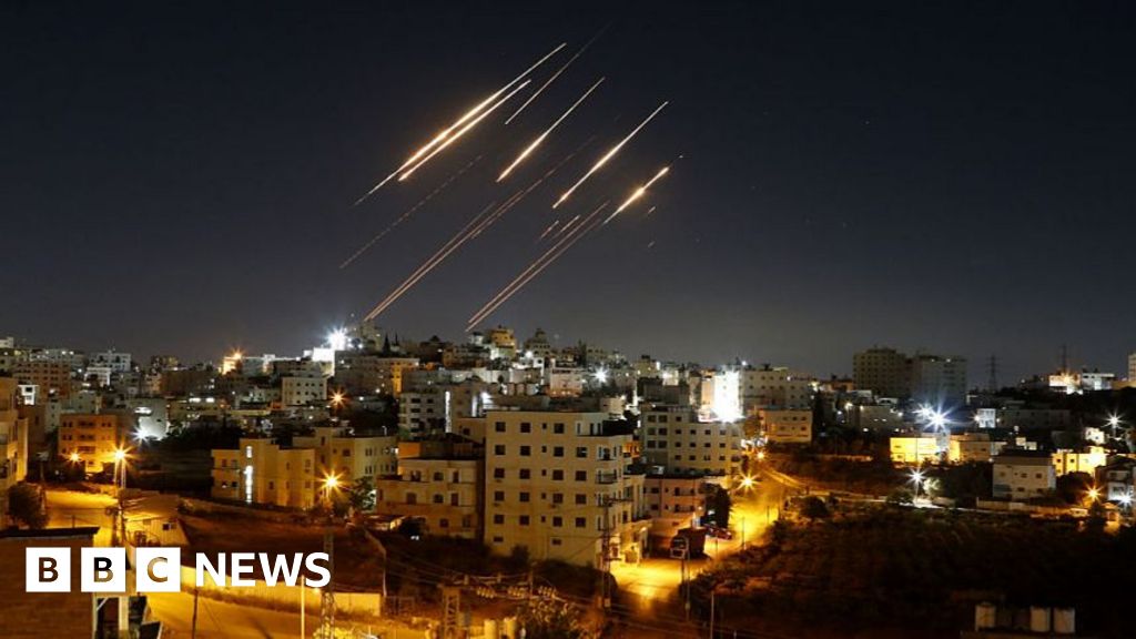 Footage exchanges attacks between Iran and Israel